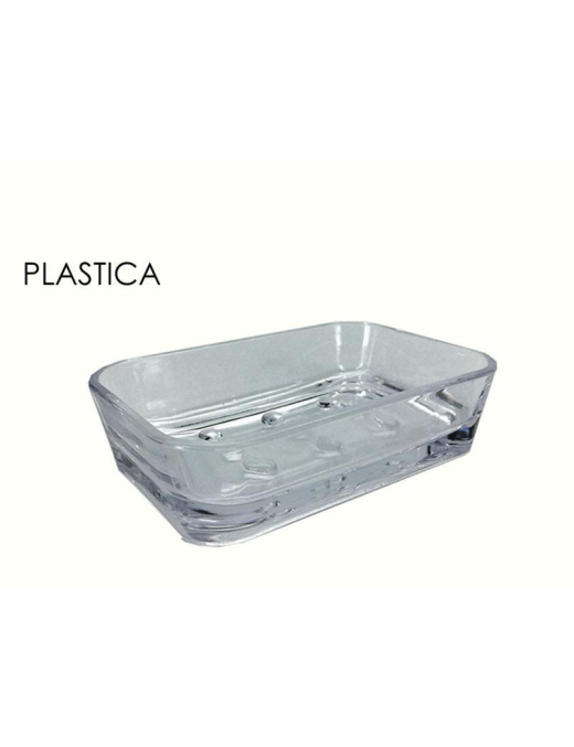 TRANSPARENT BATHROOM LINE SOAP DISPENSER