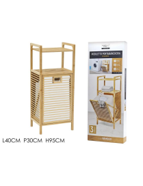 CABINET + LAUNDRY RACK40x30x95cm