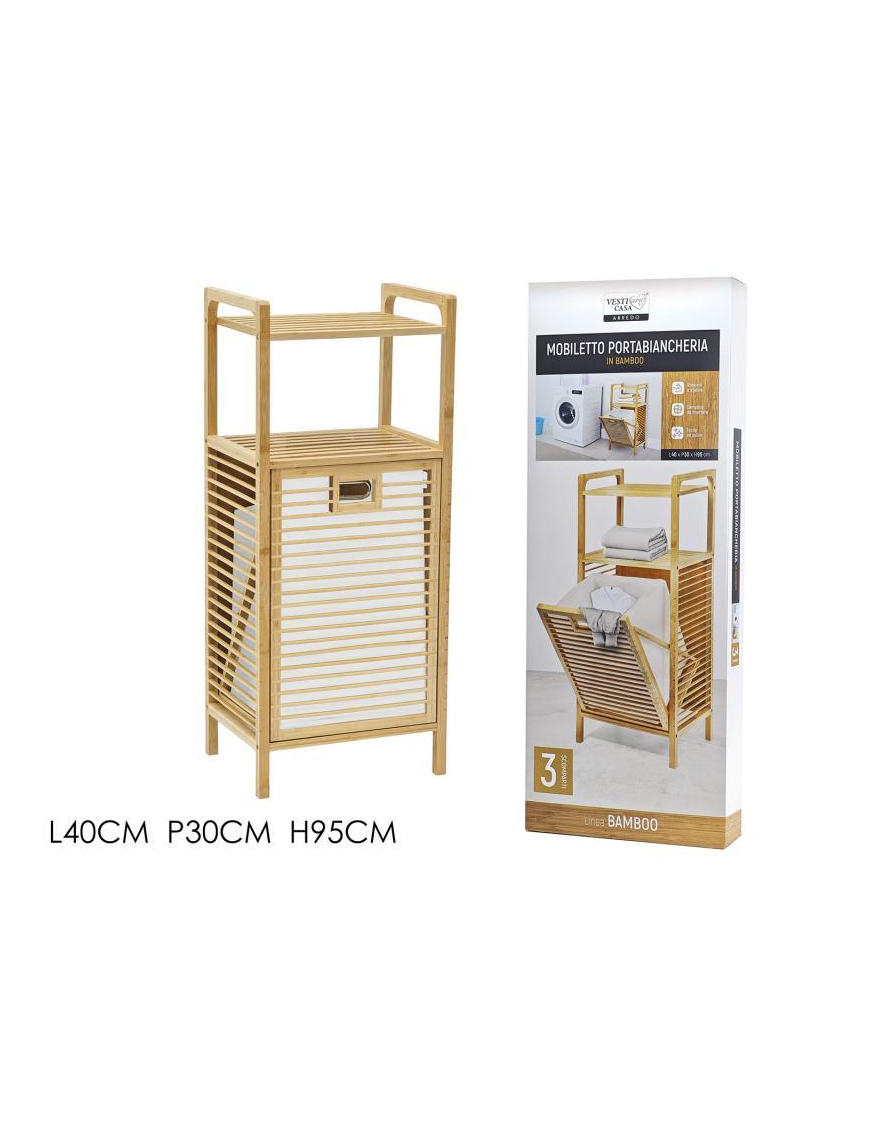 CABINET + LAUNDRY RACK40x30x95cm