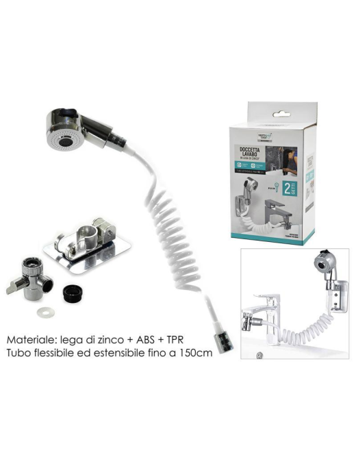 SINK SHOWER WITH 10cm FLEXIBLE HOSE