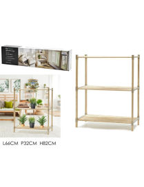 SHELF 3 SHELVES 61x32x82cm