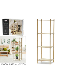 SHELF 4 SHELVES 32x34x116c