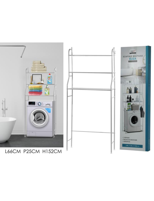 SCAFFALE MULTIUSO ELIZA 66x25x152cm