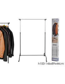 EXTENSIBLE CLOTHES HANGER 100-146cm WITH WHEELS