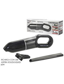 SOIL/LIQUID VACUUM CLEANER 60W USB