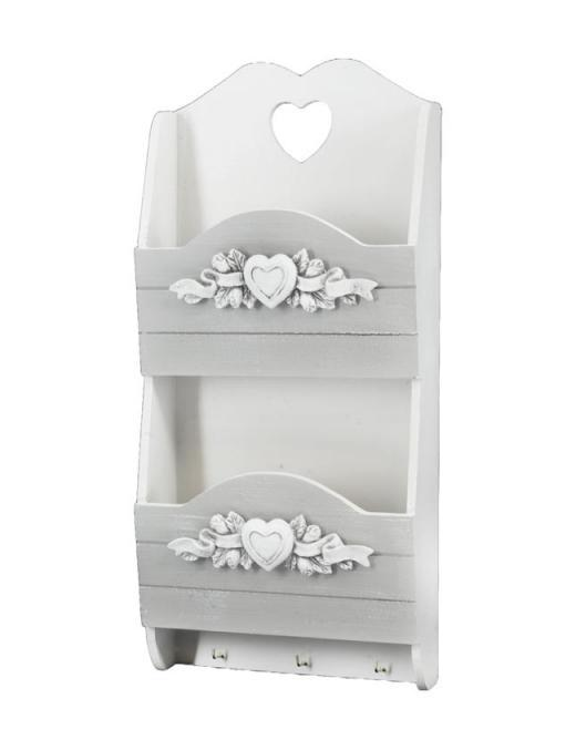 LINEA ROMANTIC GREY PORTALETTE 18x39cm