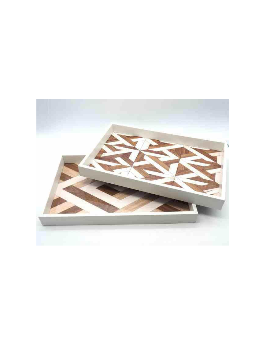 VASSOIO MDF RETTANGOLARE 40x25cm