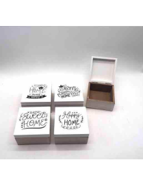 SCATOLA THE LEGNO 10x10x6cm