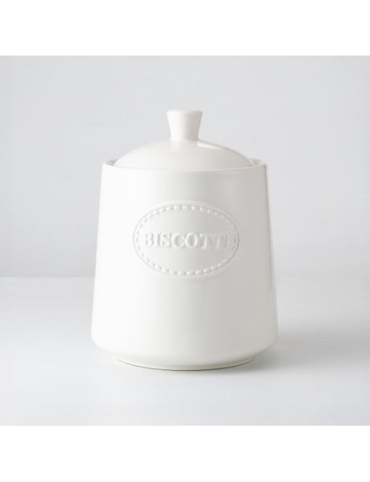 BISCOTTIERA BIANCA SEMPLICE 2400ml 15x20cm