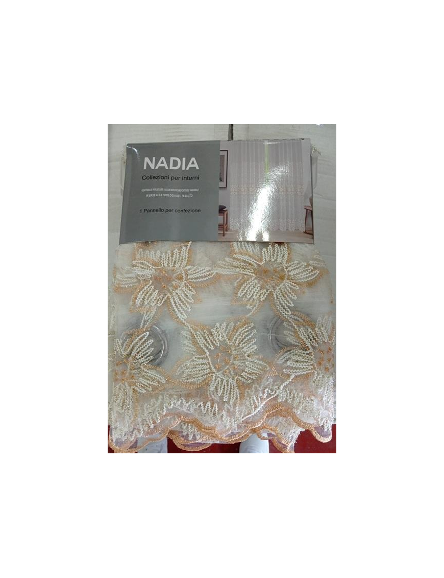 TENDA CON RICAMO 140x280 NADIA