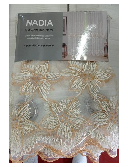 TENDA CON RICAMO 140x280 NADIA