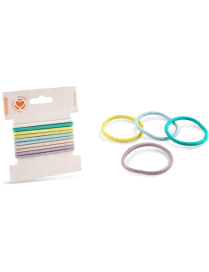 ELASTICI CAPELLI COLOR 10pezzi