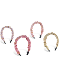 CERCHIETTO CAPELLI VENATURE ORO