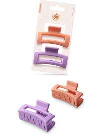 PINZETTE CAPELLI QUADRATE 2pezzi