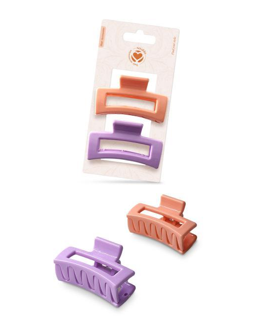 PINZETTE CAPELLI QUADRATE 2pezzi