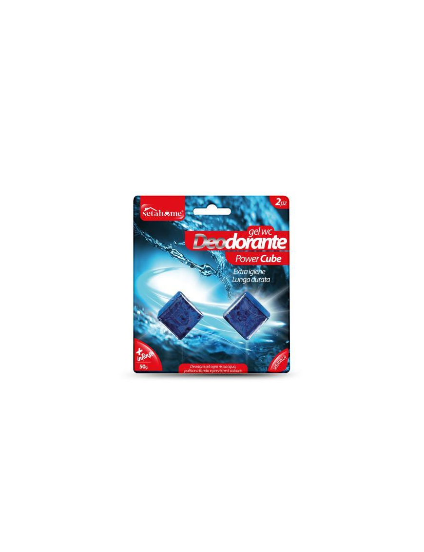 POWER CUBE WC DEODORIZER 2 pieces