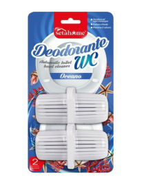 DEODORANTE WC A GANCIO 2pezzi  OCEANO