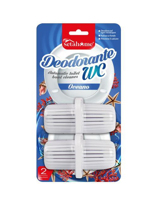 DEODORANTE WC A GANCIO 2pezzi  OCEANO