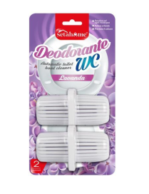 WC HOOK DEODORIZER 2 pieces LAVENDER