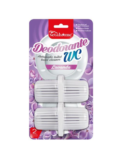 WC HOOK DEODORIZER 2 pieces LAVENDER