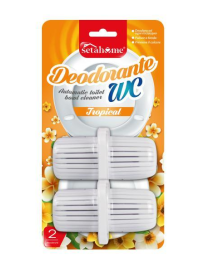 DEODORANTE WC A GANCIO 2pezzi  FLOWER