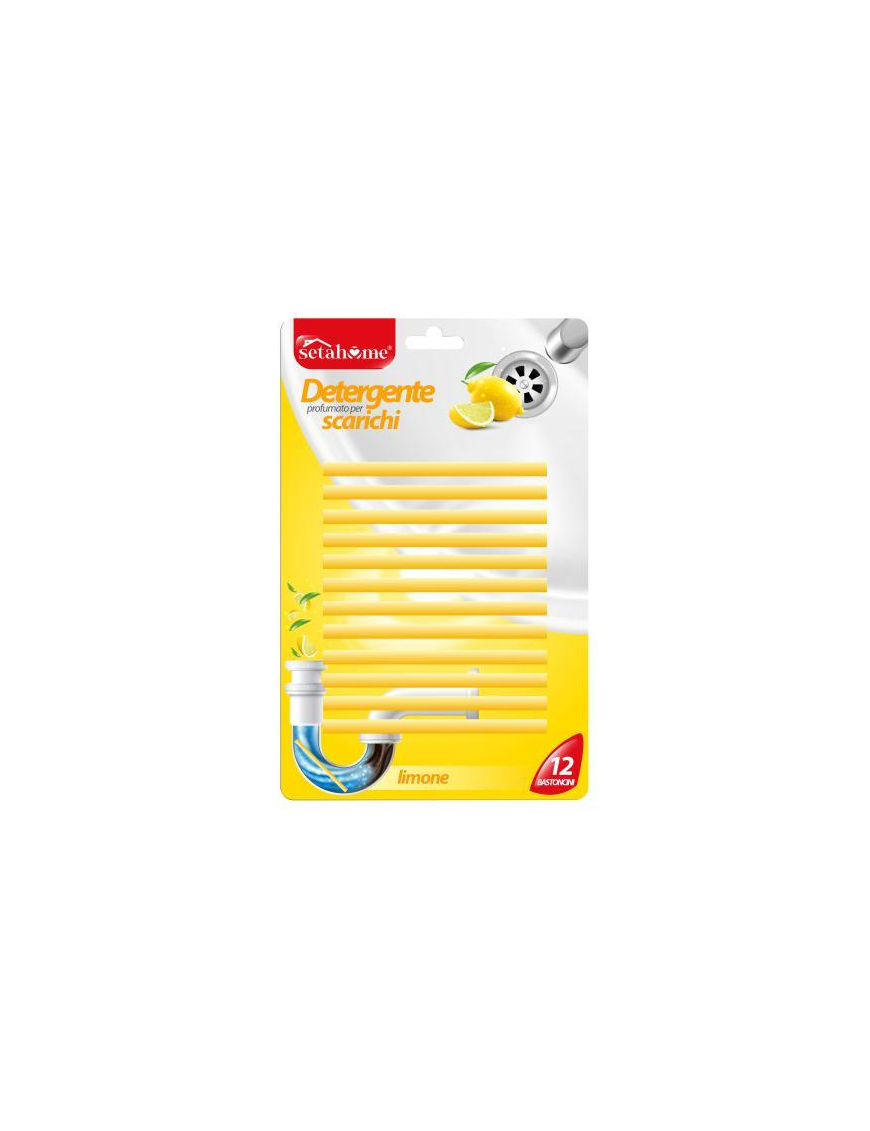 DETERGENTE X SCARICHI 12pezzi  LIMONE