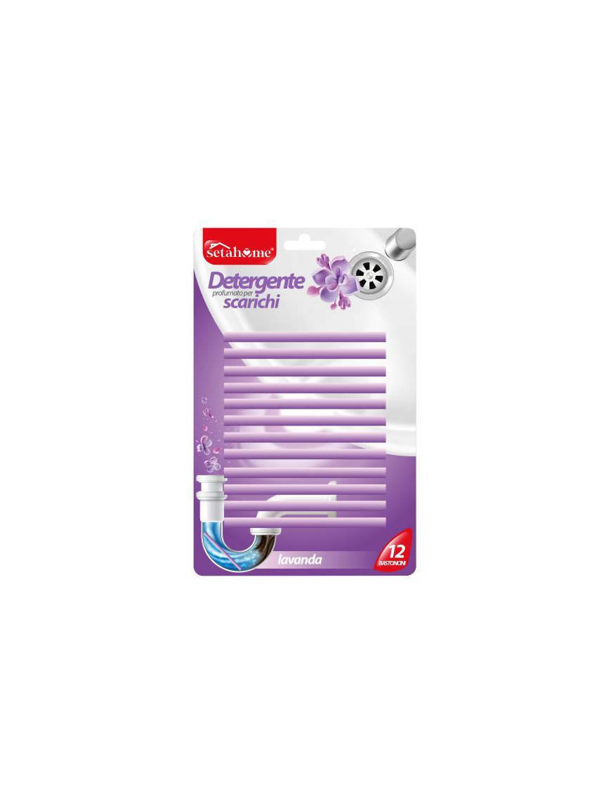 DRAIN CLEANER 12 pieces LAVENDER