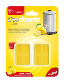 DEODORANTE PATTUMIERA 2pezzi  LIMONE