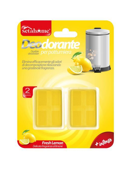 DEODORANTE PATTUMIERA 2pezzi  LIMONE
