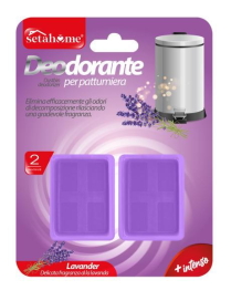 WASTE BIN DEODORANT 2 pieces LAVENDER