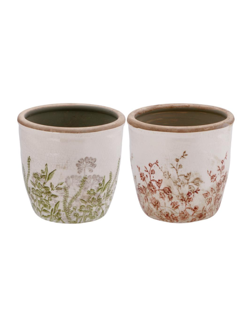 SALAS ROUND CERAMIC VASE 15x14cm