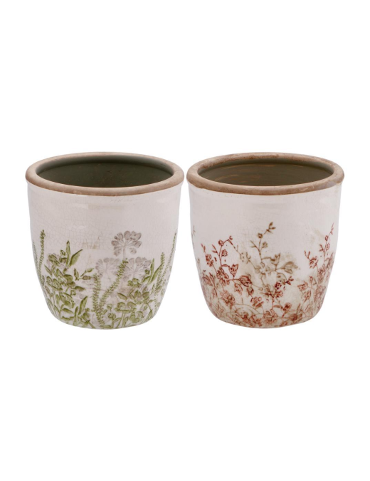 SALAS ROUND CERAMIC VASE 15x14cm