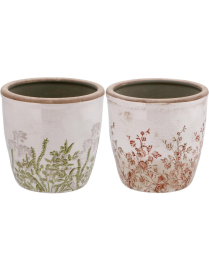 SALAS ROUND CERAMIC VASE 16x16cm