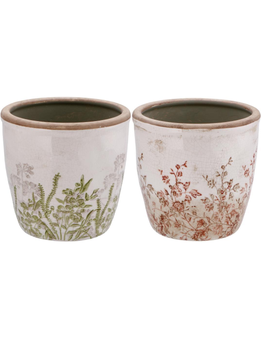 SALAS VASO CERAMICA  TONDO 16x16cm