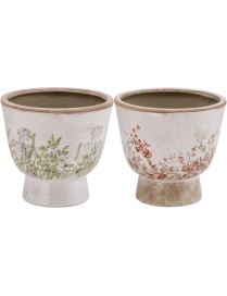 SALAS HIGH CERAMIC VASE 17x16cm