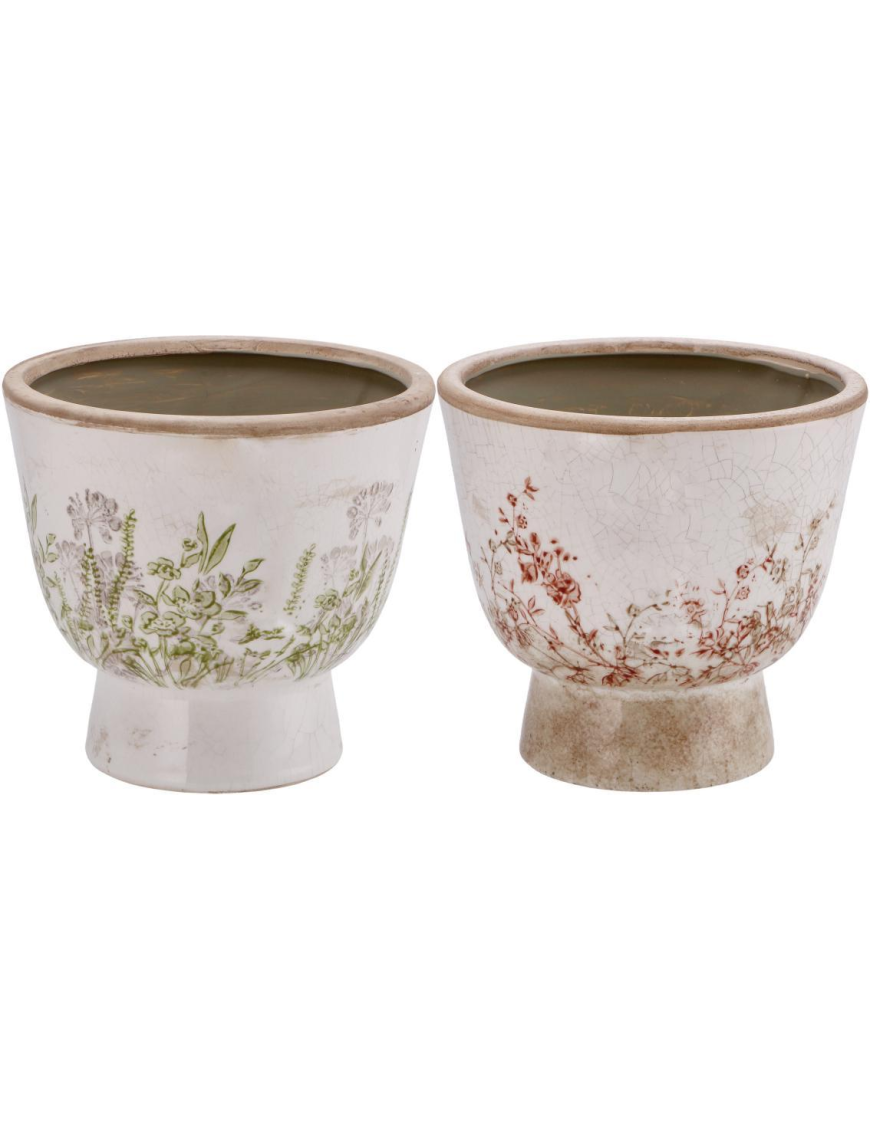 SALAS VASO CERAMICA  ALTO 17x16cm