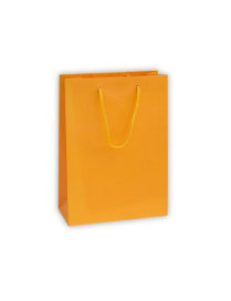 LUXURY COLORE ARANCIO SHOPPER 22x10x29 CENTIMETRI