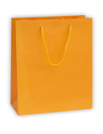 LUXURY COLORE ARANCIO SHOPPER 36x12x41 CENTIMETRI