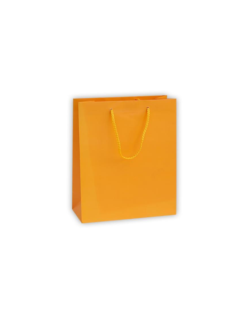 LUXURY ORANGE COLOR SHOPPER 36x12x41 CENTIMETERS