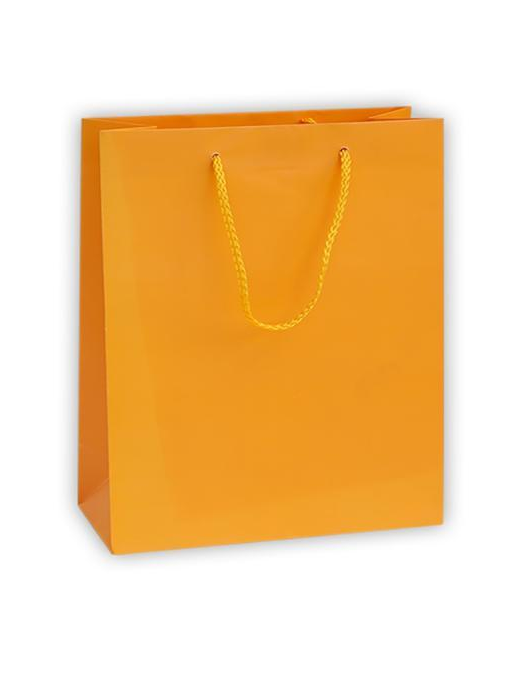 LUXURY ORANGE COLOR SHOPPER 36x12x41 CENTIMETERS