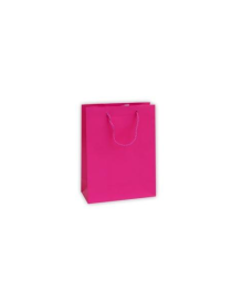 LUXURY FUCHSIA COLOR SHOPPER 16x8x19 CENTIMETERS
