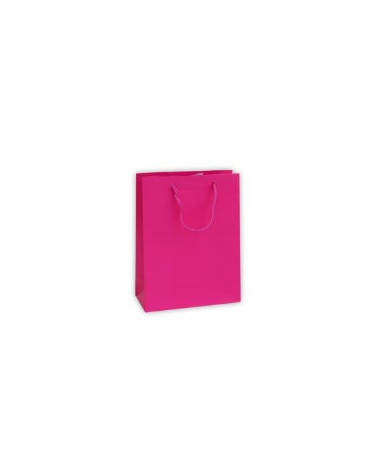 LUXURY FUCHSIA COLOR SHOPPER 16x8x19 CENTIMETERS