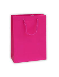 LUXURY FUCHSIA COLOR SHOPPER 27x12x37 CENTIMETERS
