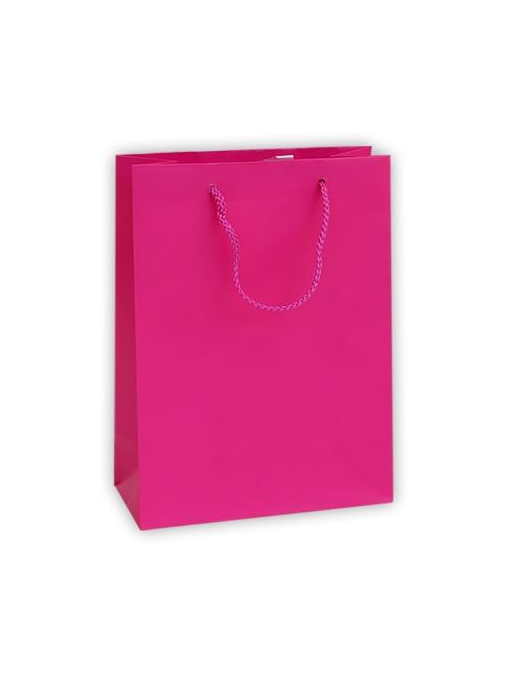 LUXURY FUCHSIA COLOR SHOPPER 27x12x37 CENTIMETERS