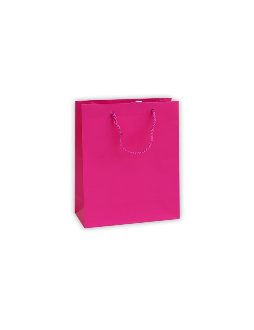 LUXURY FUCHSIA COLOR SHOPPER 36x12x41 CENTIMETERS