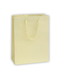 LUXURY IVORY COLOR SHOPPER 27x12x37 CENTIMETERS