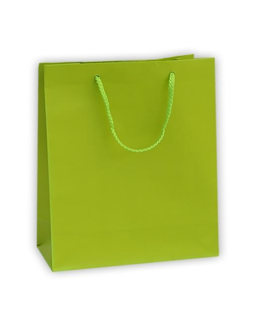 LUXURY LIGHT GREEN COLOR SHOPPER 45x16x49 CM