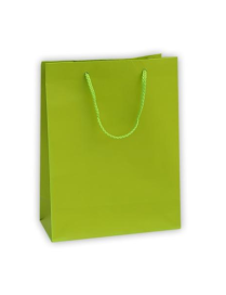 LUXURY COLORE VERDE CHIARO SHOPPER 27x12x37 CENTIMETRI