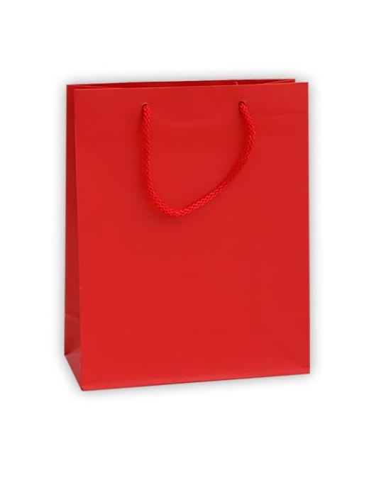 LUXURY RED COLOR SHOPPER 45x16x49 CM