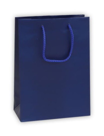 LUXURY BLUE COLOR SHOPPER 36x12x41 CENTIMETERS